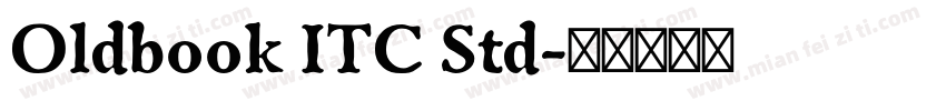 Oldbook ITC Std字体转换